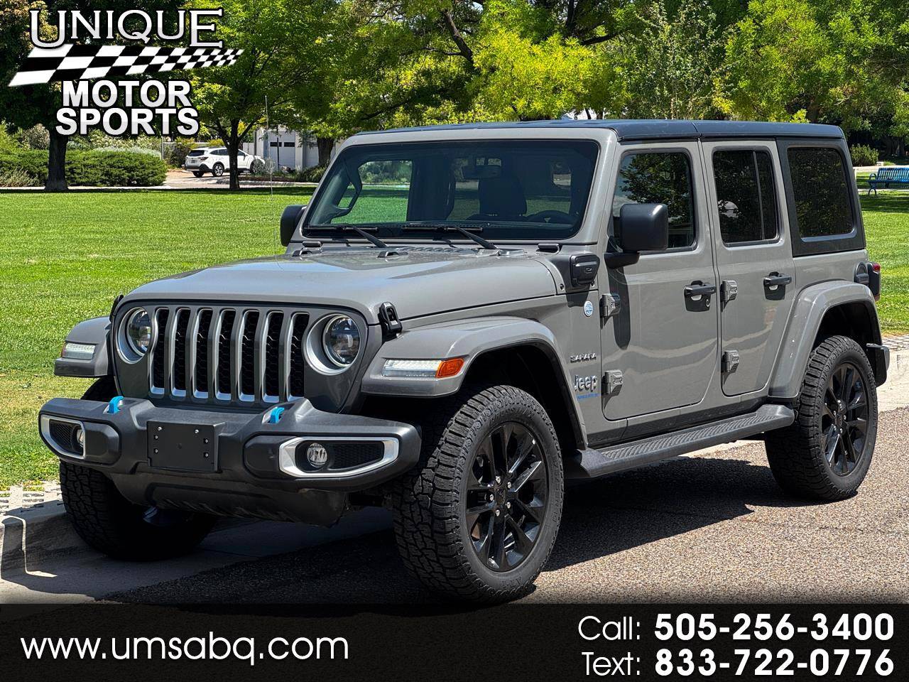 2023 Jeep Wrangler Sahara 4xe — SUV — 57,911 mi — Albuquerque, NM