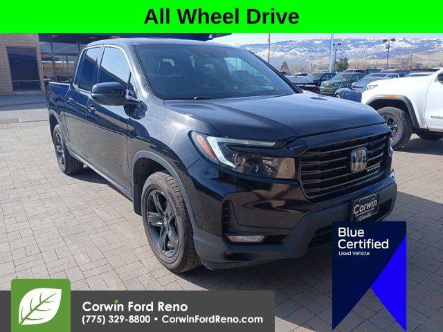 2022 Honda Ridgeline Black Edition — Pickup Truck — 45,901 mi — Reno, NV
