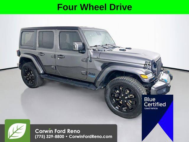 2021 Jeep Wrangler Sahara High Altitude 4xe — SUV — 57,935 mi — Reno, NV