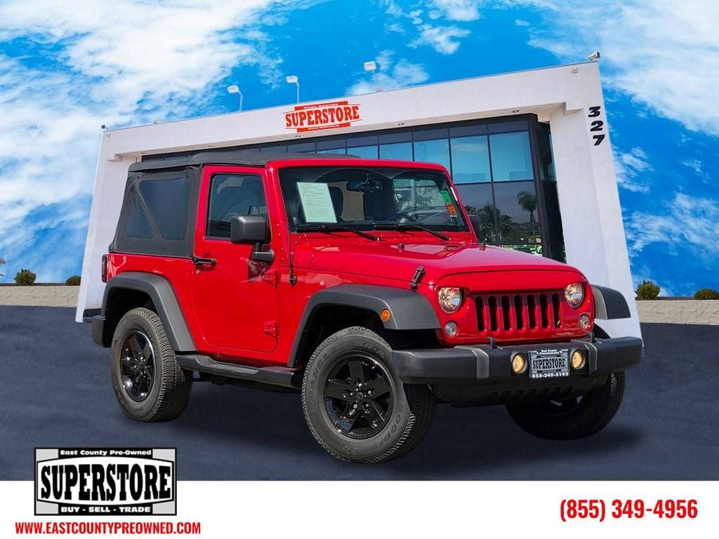 2014 Jeep Wrangler Sport — SUV — 77,316 mi — El Cajon, CA