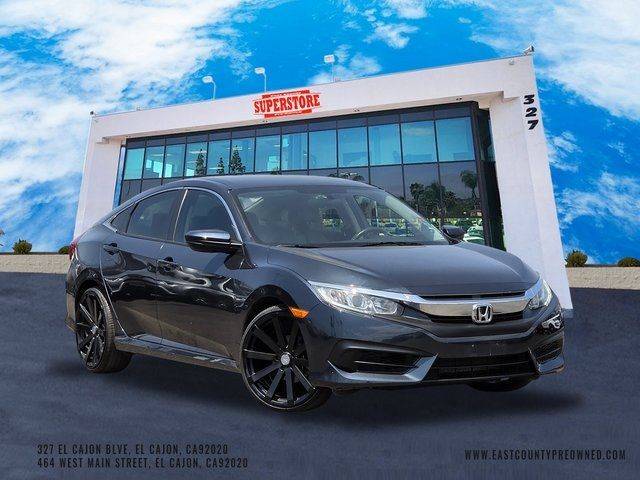 2018 Honda Civic LX — Sedan — 70,435 mi — El Cajon, CA