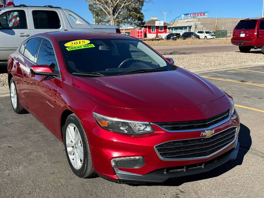 2018 Chevrolet Malibu LT — Sedan — 104,413 mi — Colorado Springs, CO