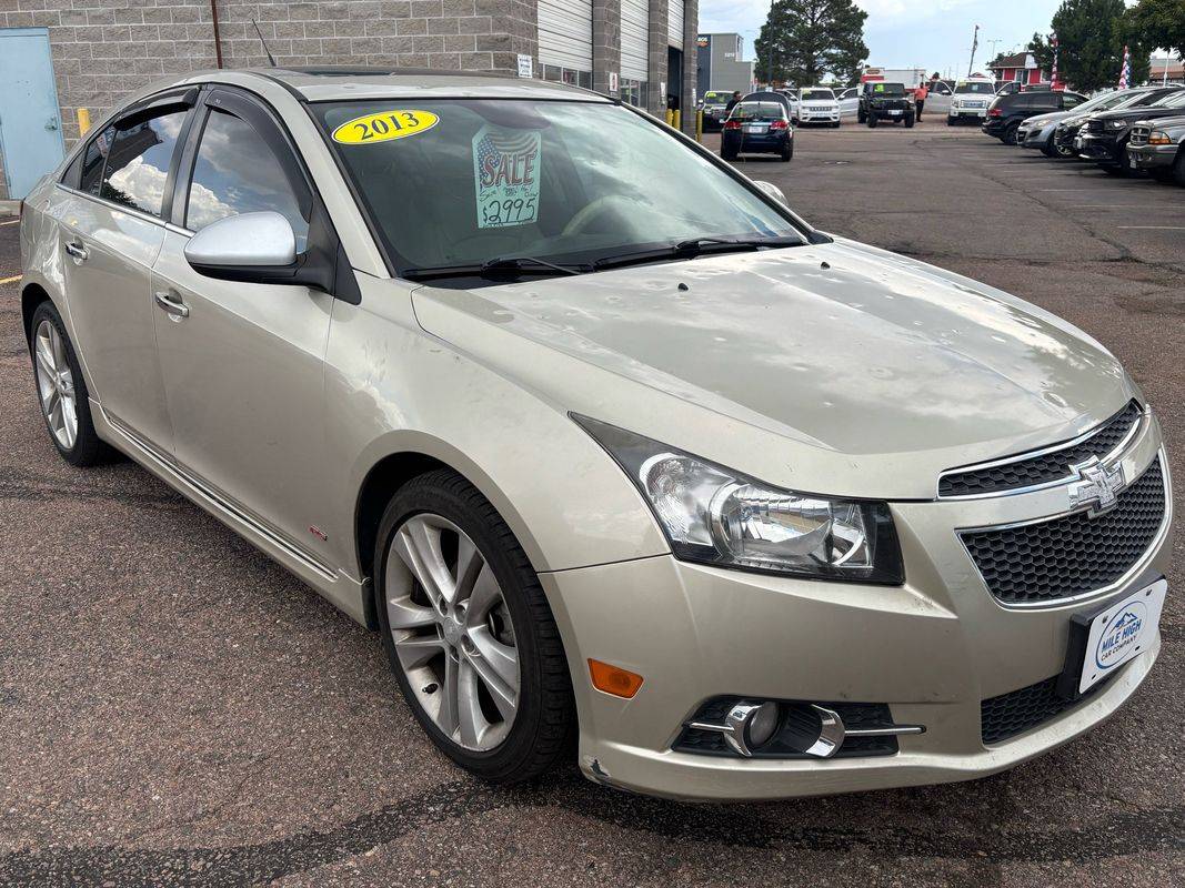 2013 Chevrolet Cruze LTZ — Sedan — 201,697 mi — Colorado Springs, CO