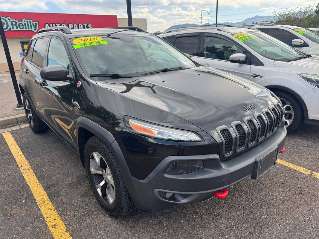 2016 Jeep Cherokee Trailhawk — SUV — 77,333 mi — Colorado Springs, CO