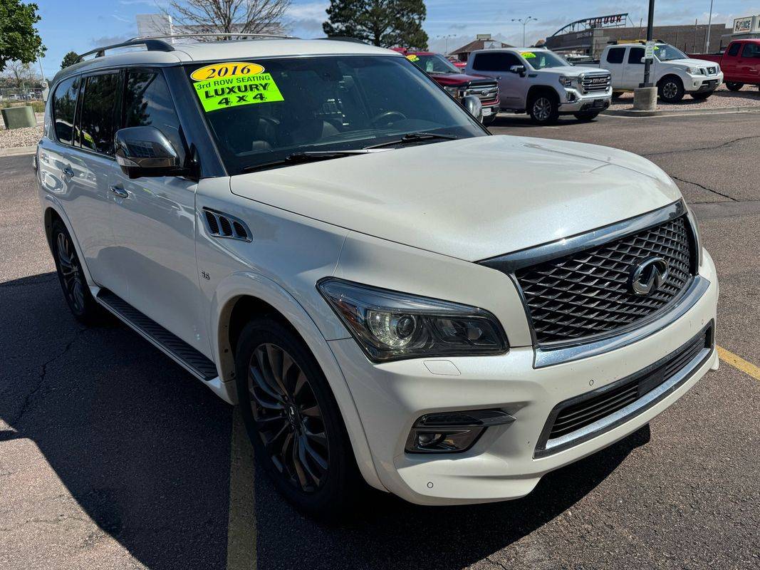 2016 INFINITI QX80 LIMITED — SUV — 124,598 mi — Colorado Springs, CO