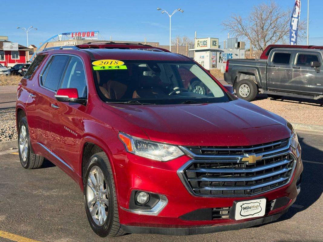 2018 Chevrolet Traverse High Country — SUV — 156,297 mi — Colorado Springs, CO