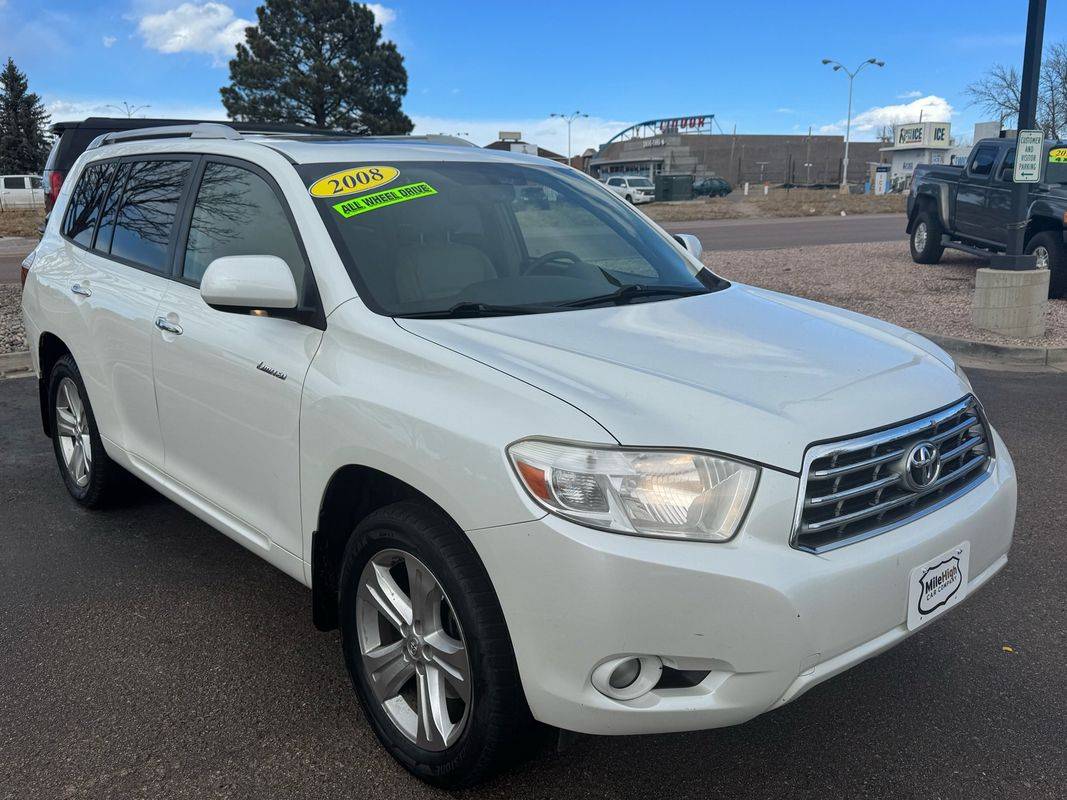 2008 Toyota Highlander Limited — SUV — 125,286 mi — Colorado Springs, CO
