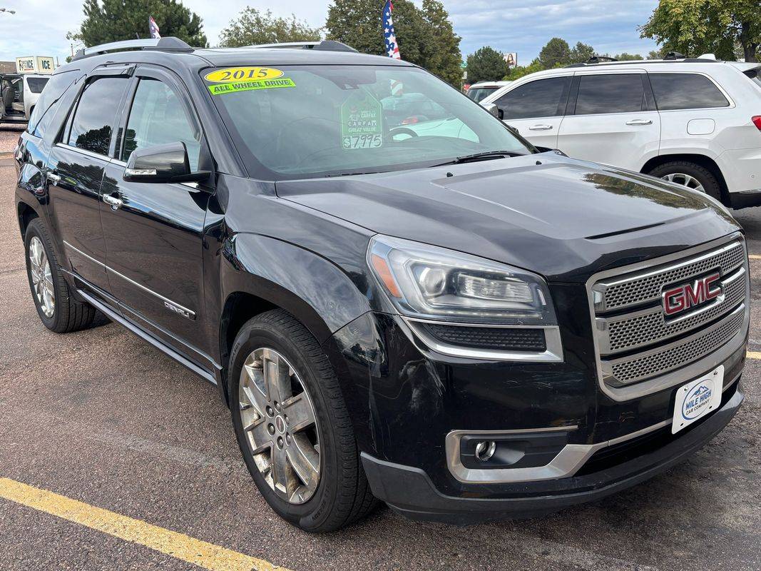 2015 GMC Acadia Denali — SUV — 162,608 mi — Colorado Springs, CO