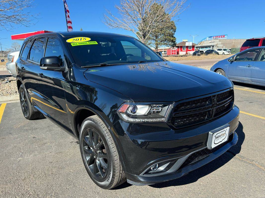 2018 Dodge Durango GT — SUV — 91,312 mi — Colorado Springs, CO