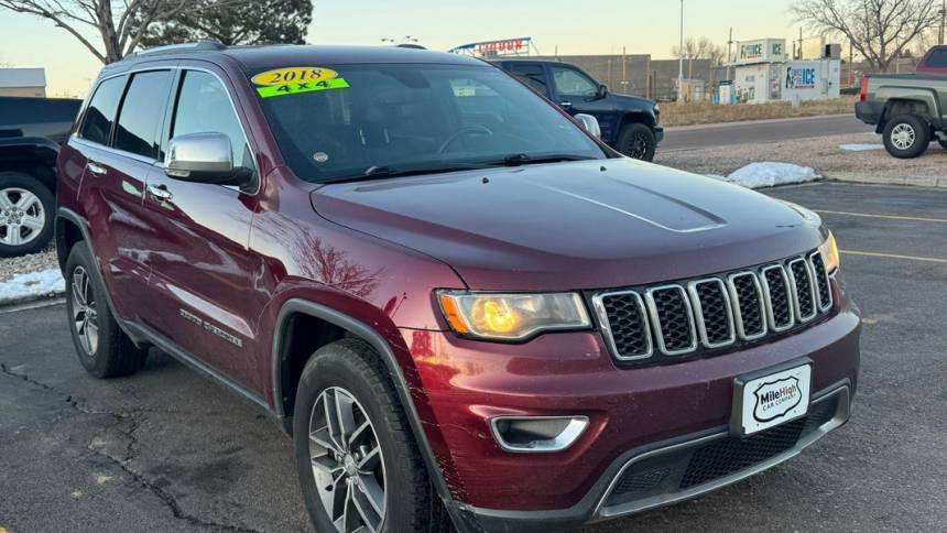 2018 Jeep Grand Cherokee Limited — SUV — 96,757 mi — Colorado Springs, CO