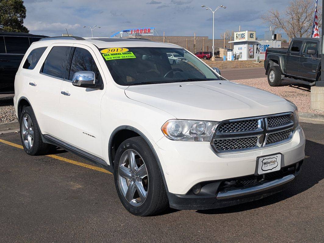 2012 Dodge Durango Citadel — SUV — 117,582 mi — Colorado Springs, CO
