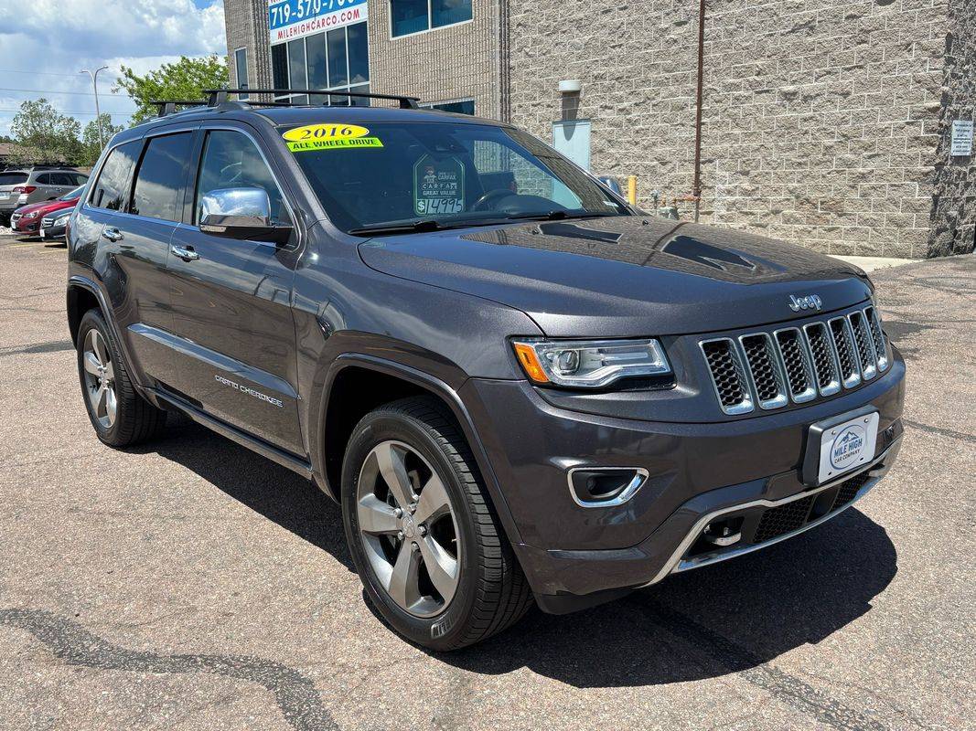 2016 Jeep Grand Cherokee Overland