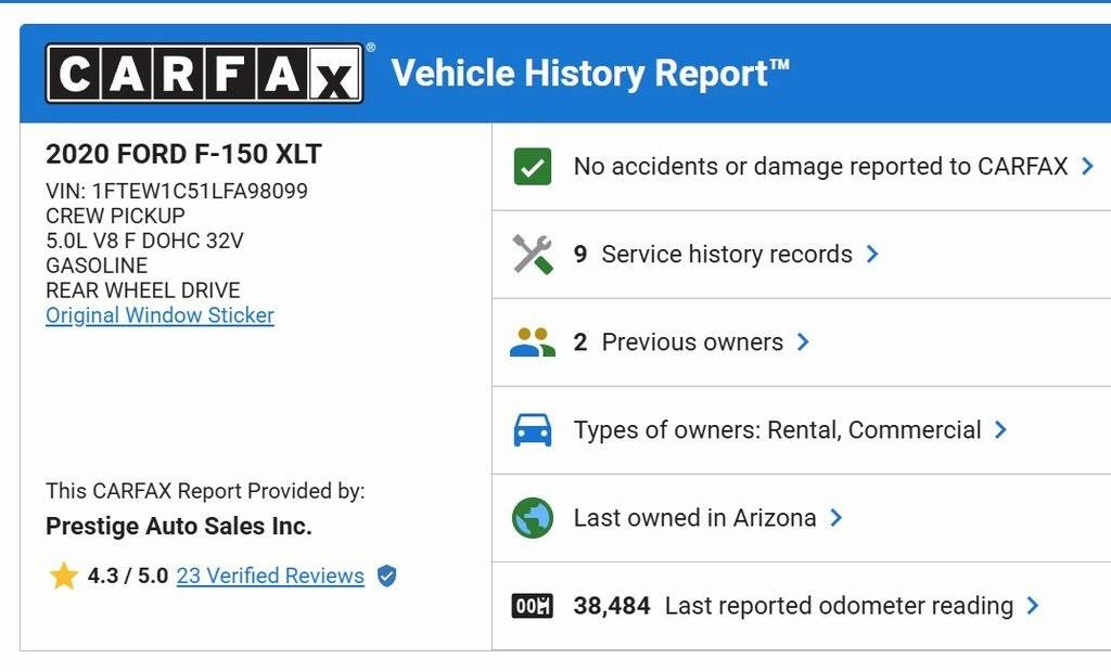 2020 Ford F-150 XLT — Pickup Truck — 41,897 mi — Ocala, FL