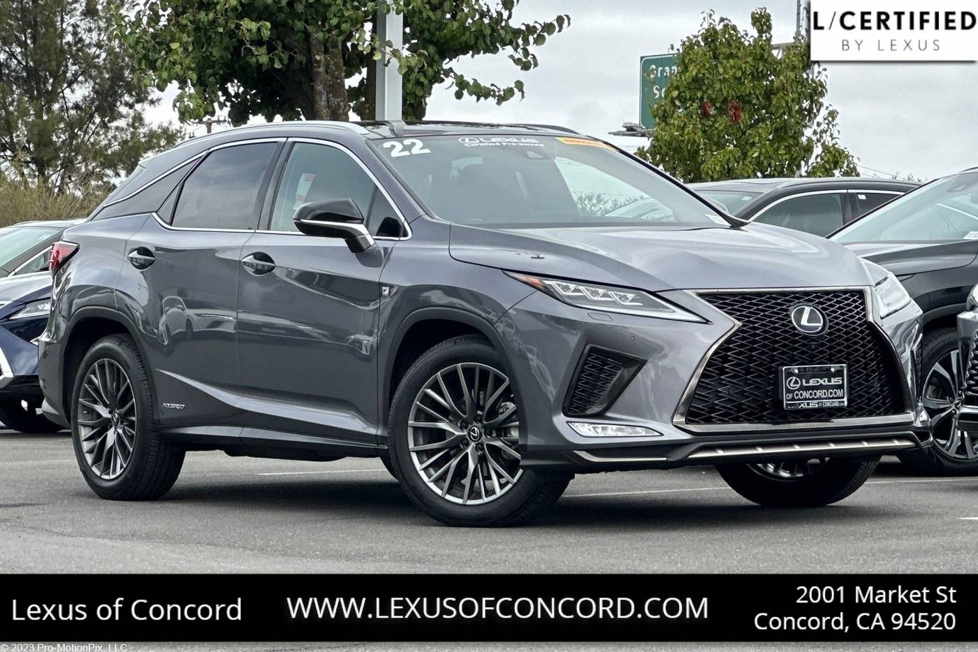 2022 Lexus RX RX 450h F Sport — SUV — 53,083 mi — Concord, CA