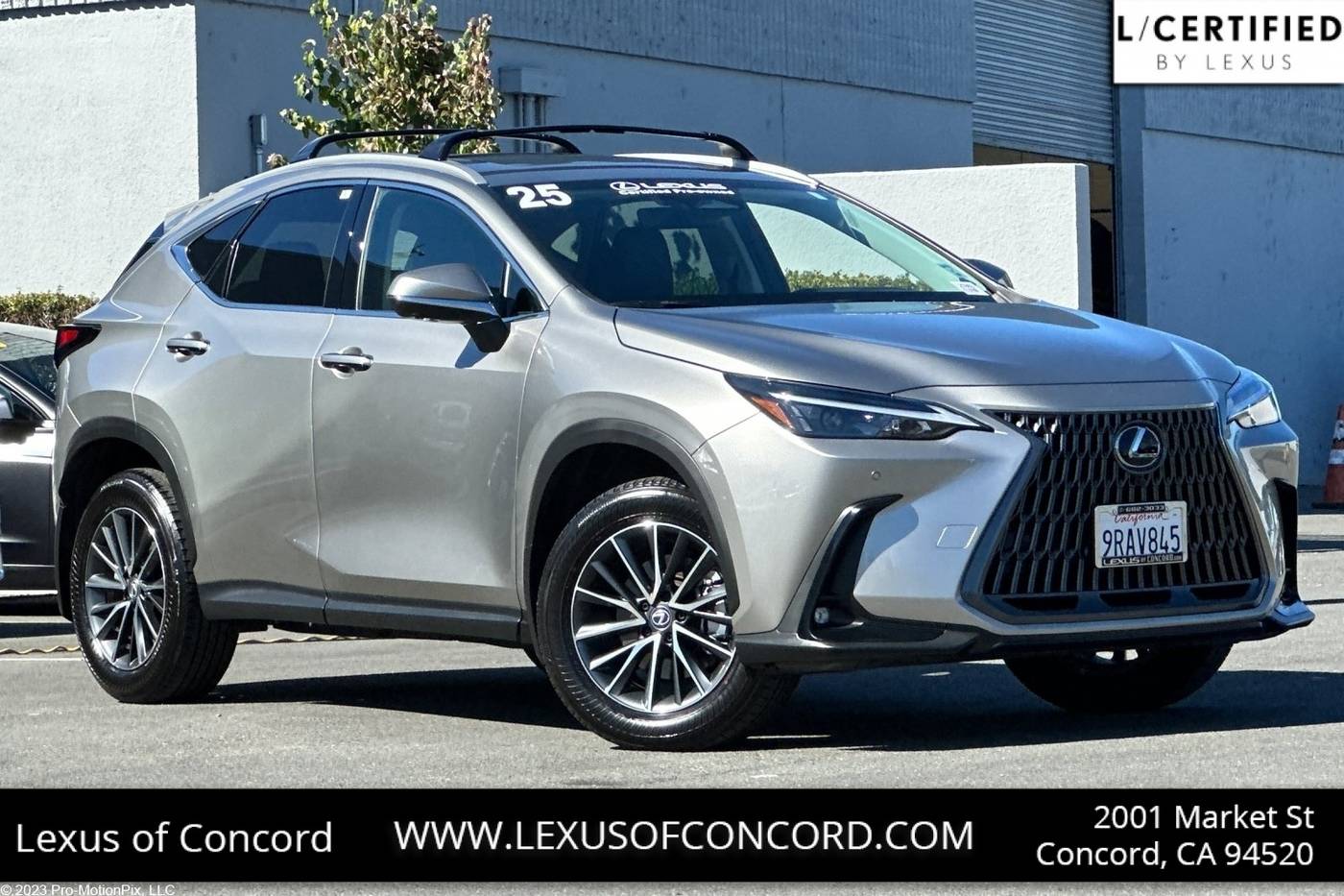 2025 Lexus NX NX 350 Premium — SUV — 6,569 mi — Concord, CA