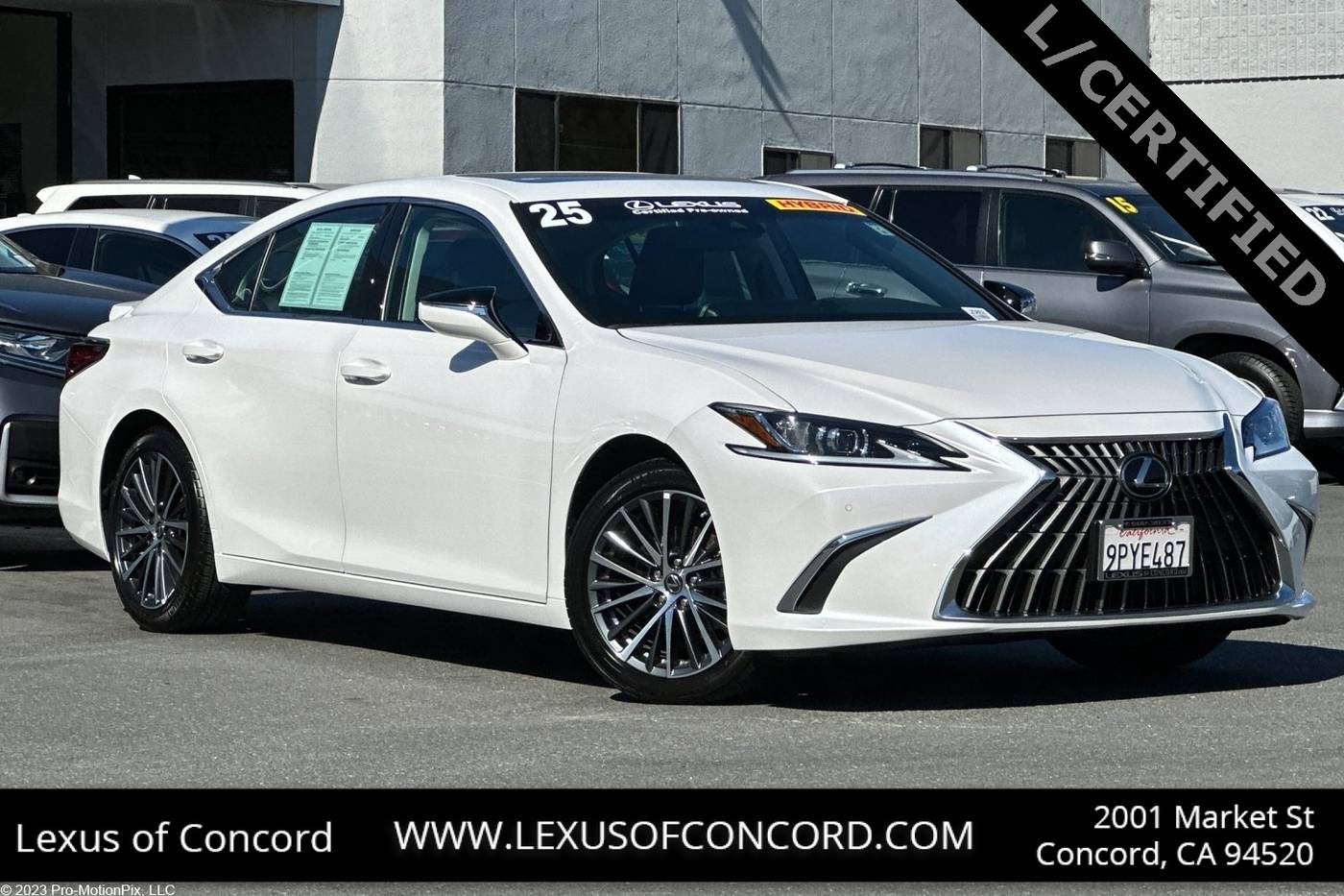 2025 Lexus ES ES 300h F SPORT — Sedan — 10,931 mi — Concord, CA