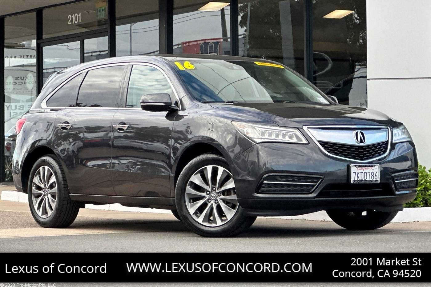 2016 Acura MDX Technology Package — SUV — 84,188 mi — Concord, CA