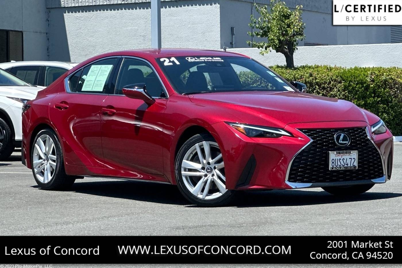2021 Lexus IS IS 300 — Sedan — 11,724 mi — Concord, CA