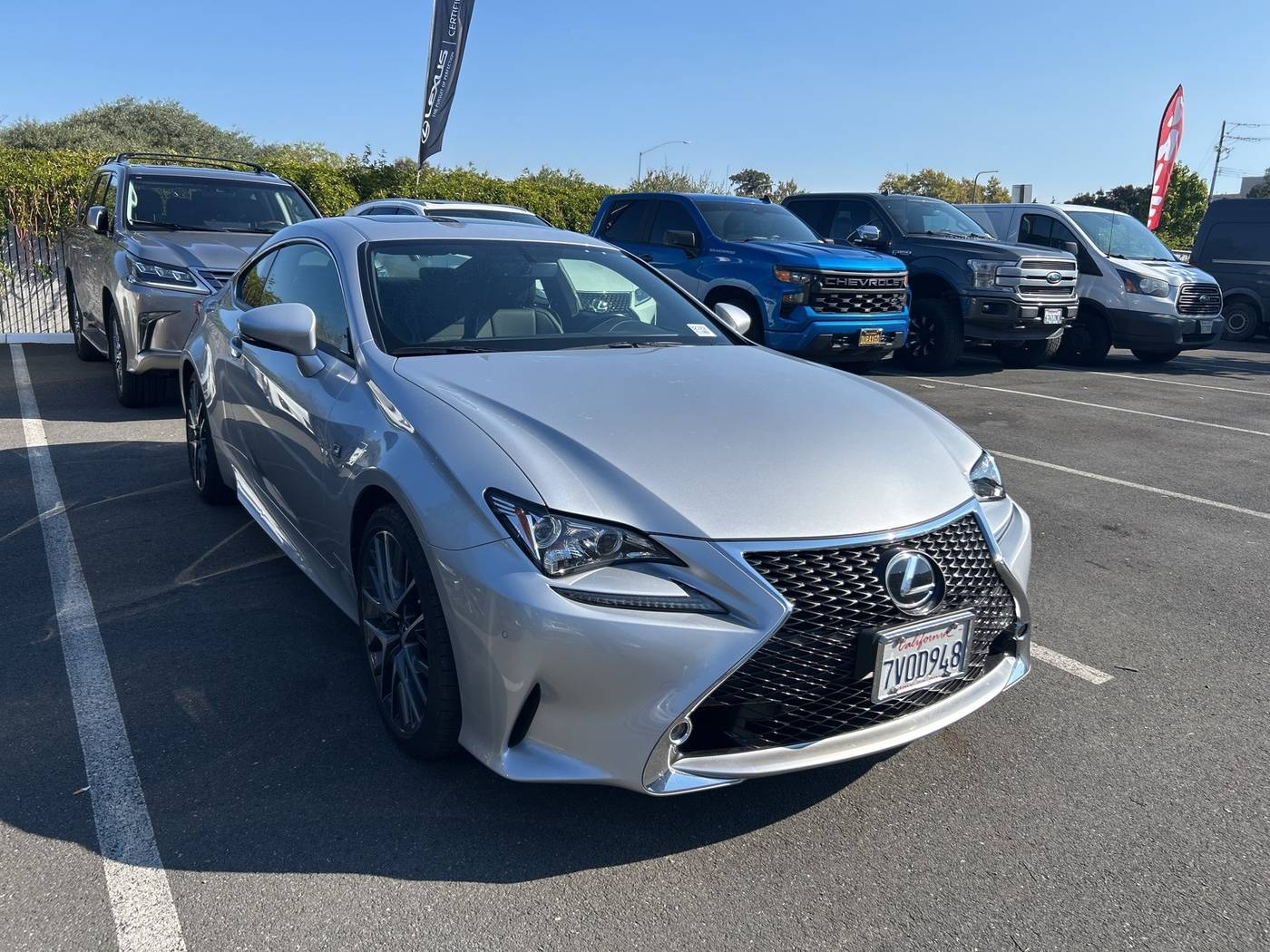 2016 Lexus RC RC 350 — Coupe — 13,276 mi — Concord, CA