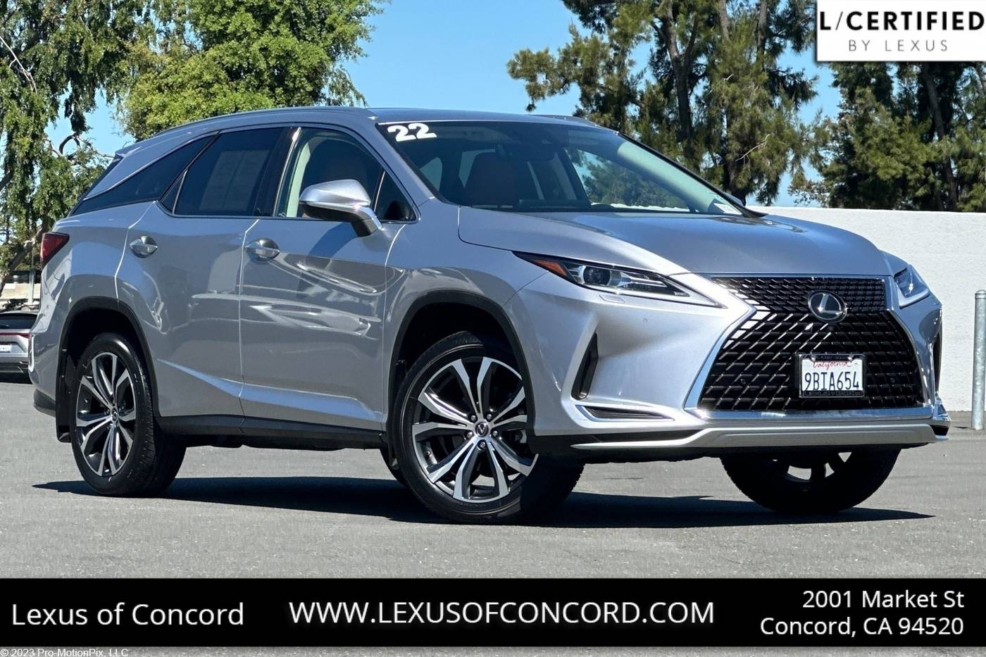 2022 Lexus RX RX 350L — SUV — 21,302 mi — Concord, CA