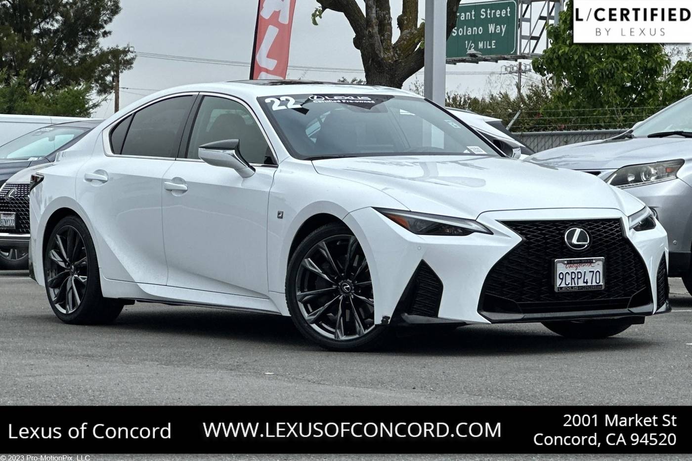 2022 Lexus IS IS 350 F SPORT — Sedan — 30,811 mi — Concord, CA