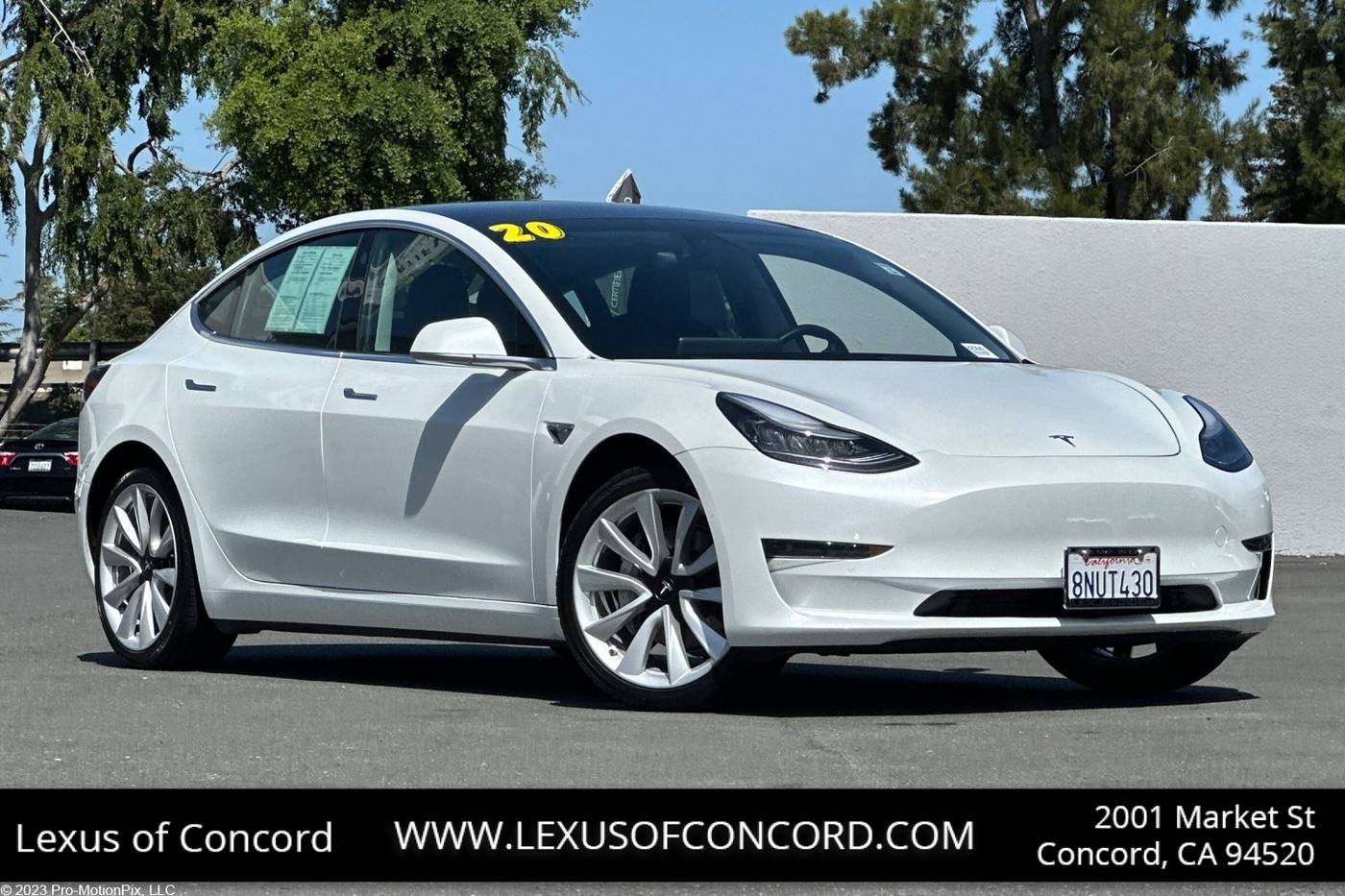 2020 Tesla Model 3 Standard Range — Sedan — 42,742 mi — Concord, CA