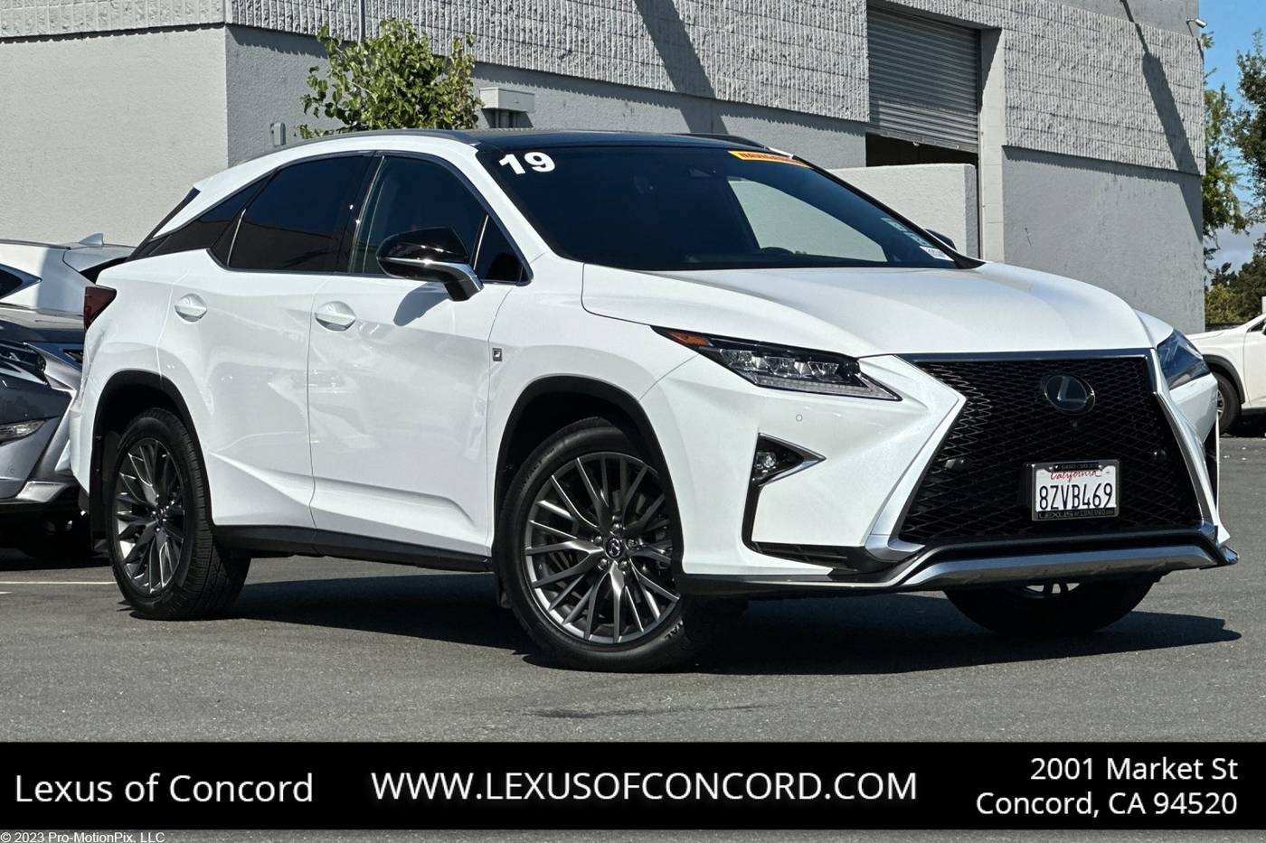 2019 Lexus RX RX 350 F Sport — SUV — 66,818 mi — Concord, CA
