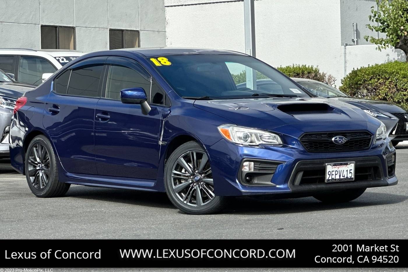 2018 Subaru WRX Base — Sedan — 63,557 mi — Concord, CA
