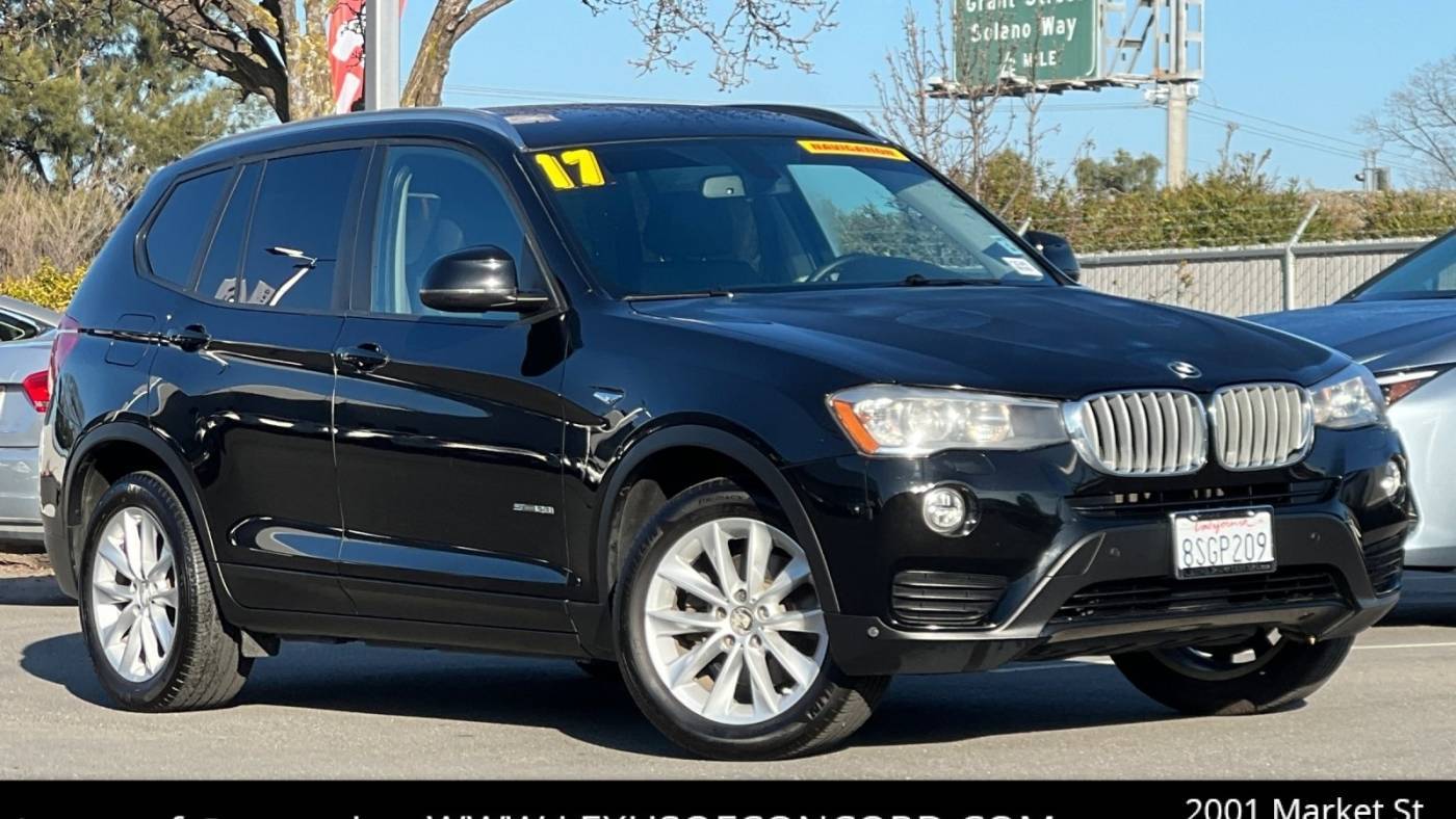 2017 BMW X3 28i — SUV — 83,182 mi — Concord, CA