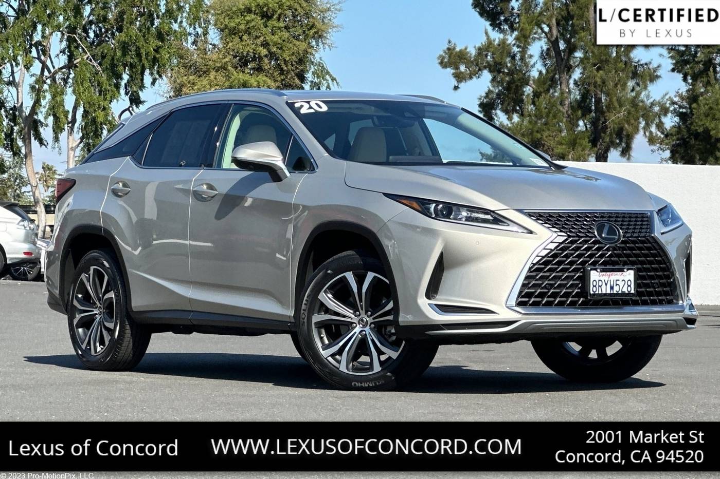 2020 Lexus RX RX 350 — SUV — 29,437 mi — Concord, CA