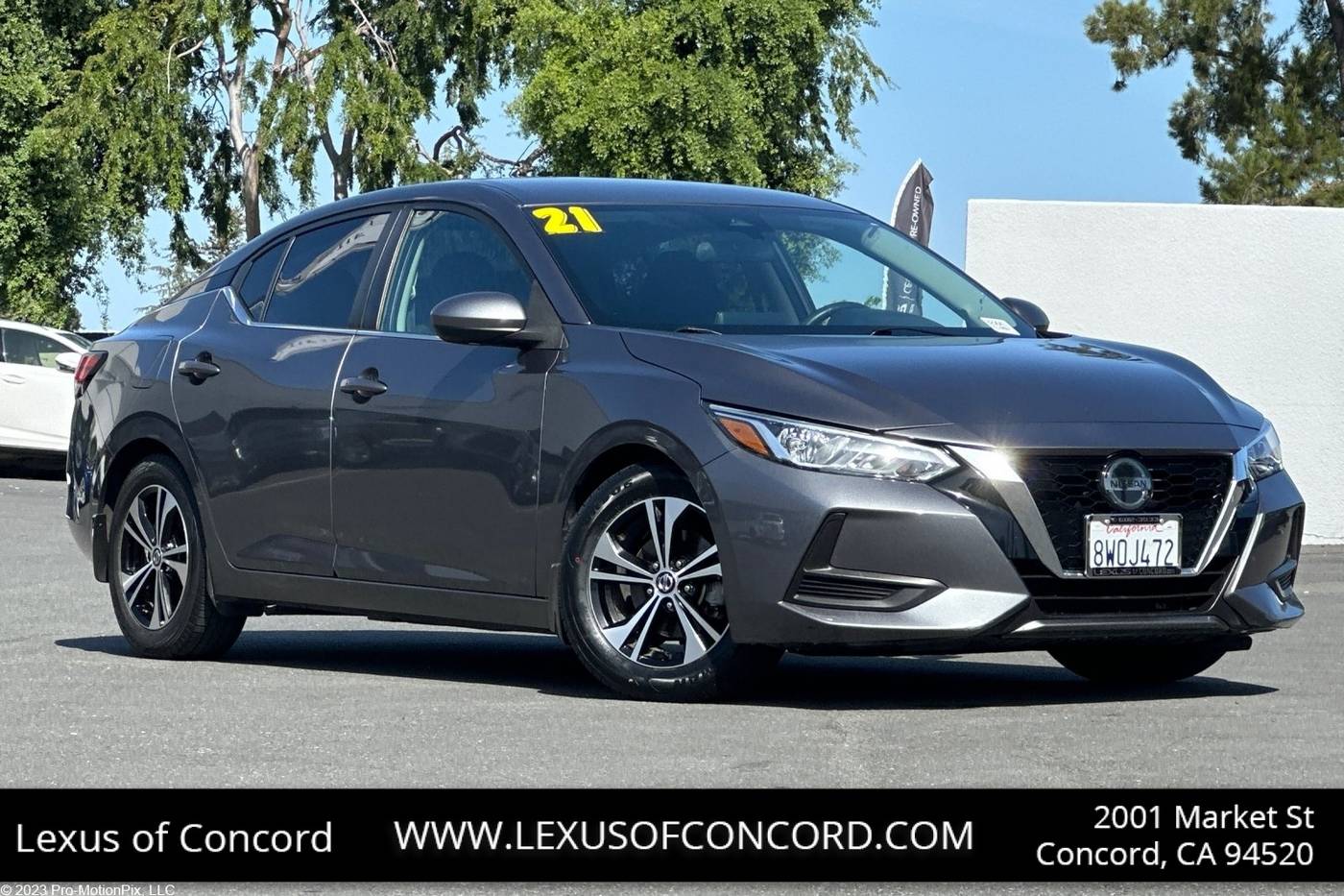 2021 Nissan Sentra SV — Sedan — 88,051 mi — Concord, CA
