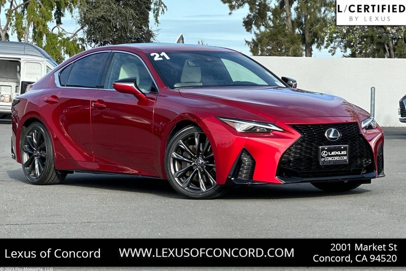 2021 Lexus IS IS 350 F SPORT — Sedan — 43,335 mi — Concord, CA