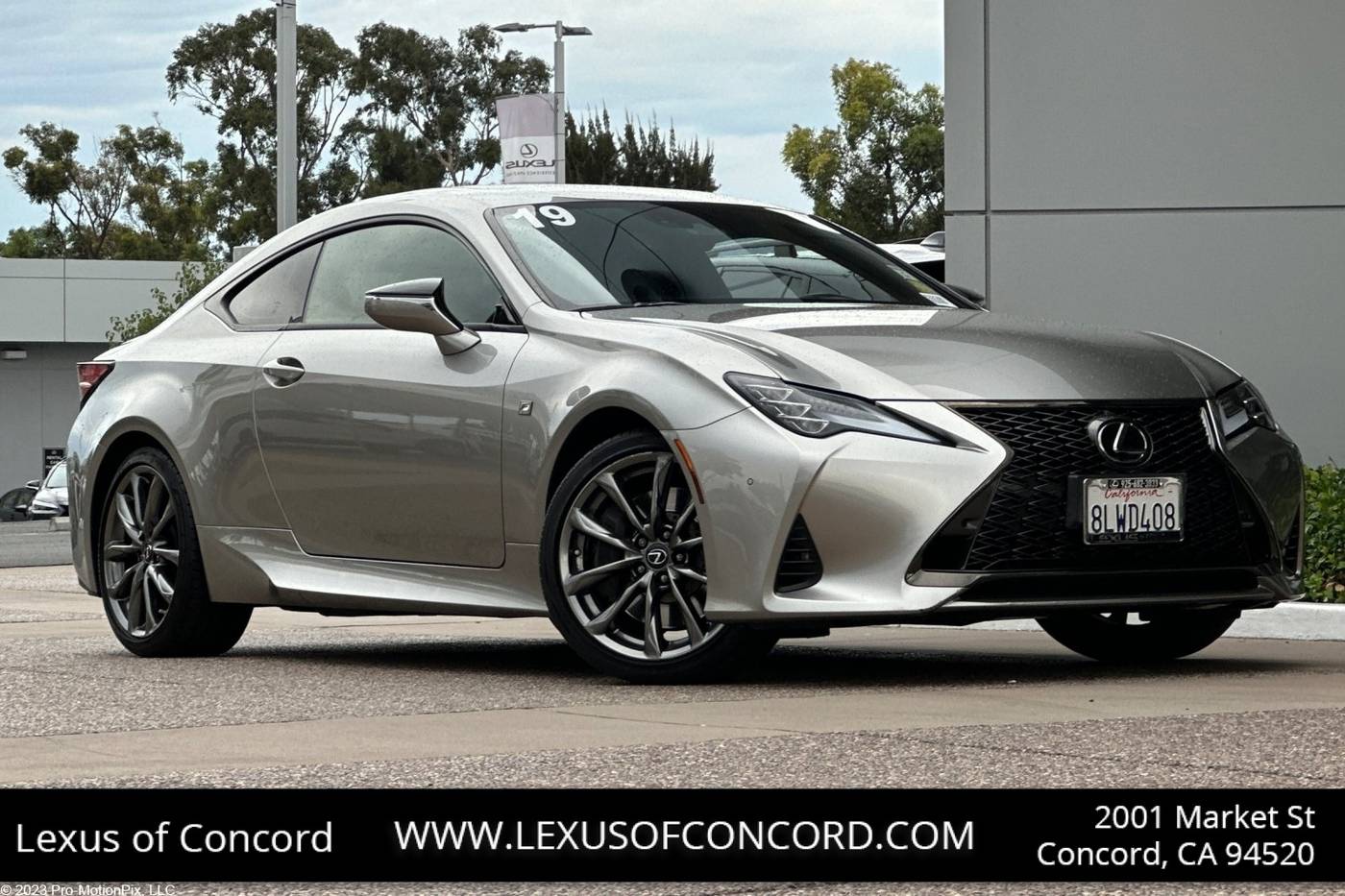 2019 Lexus RC RC 350 F Sport — Coupe — 22,226 mi — Concord, CA