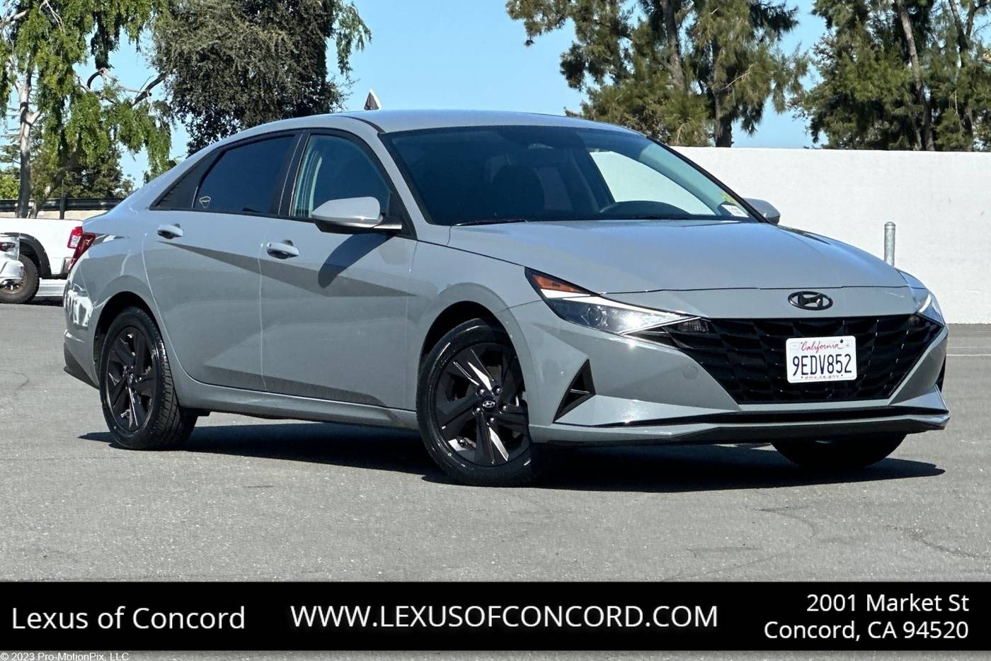 2021 Hyundai Elantra Hybrid Blue — Sedan — 47,368 mi — Concord, CA