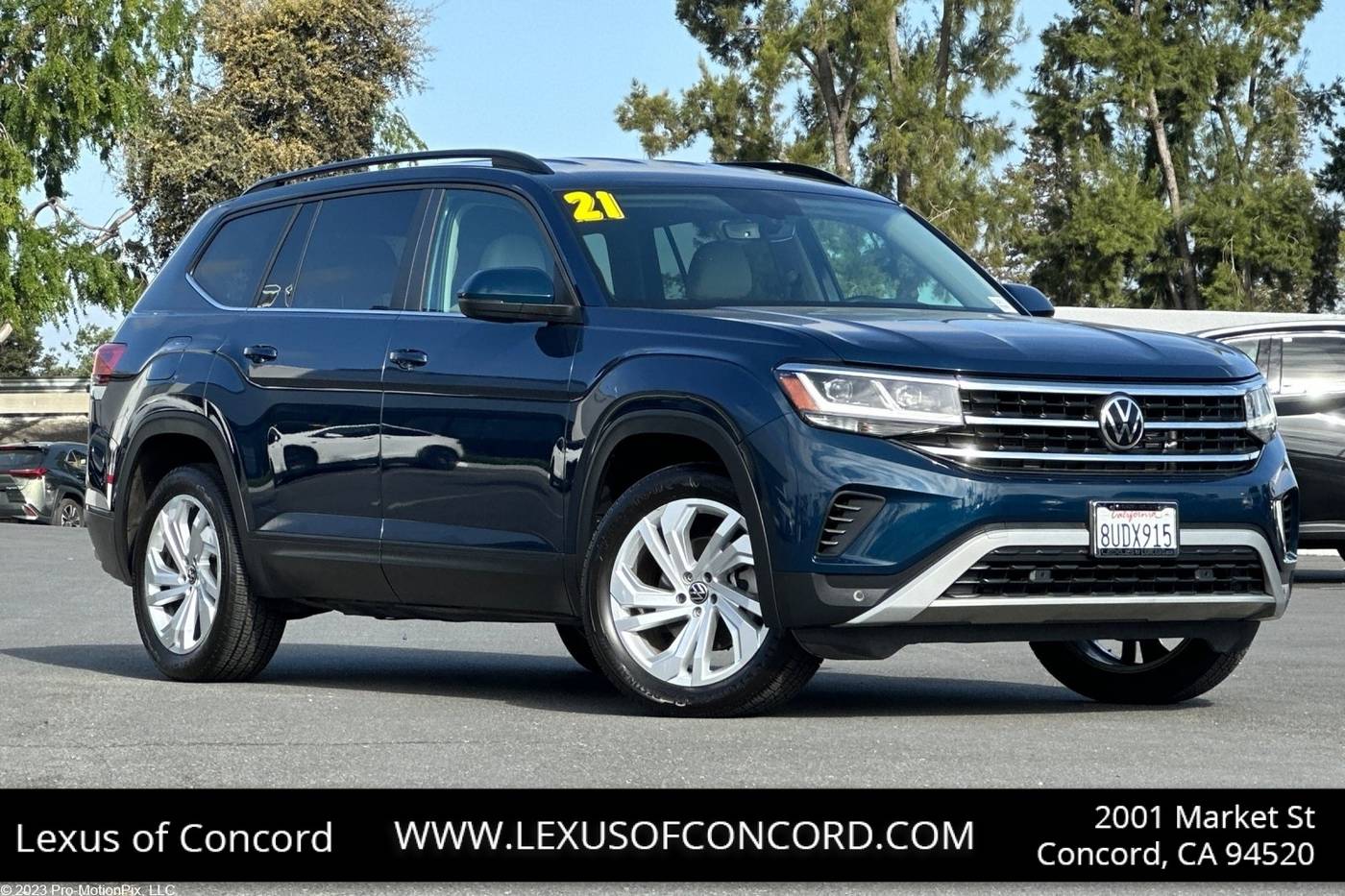 2021 Volkswagen Atlas SE with Technology — SUV — 52,900 mi — Concord, CA