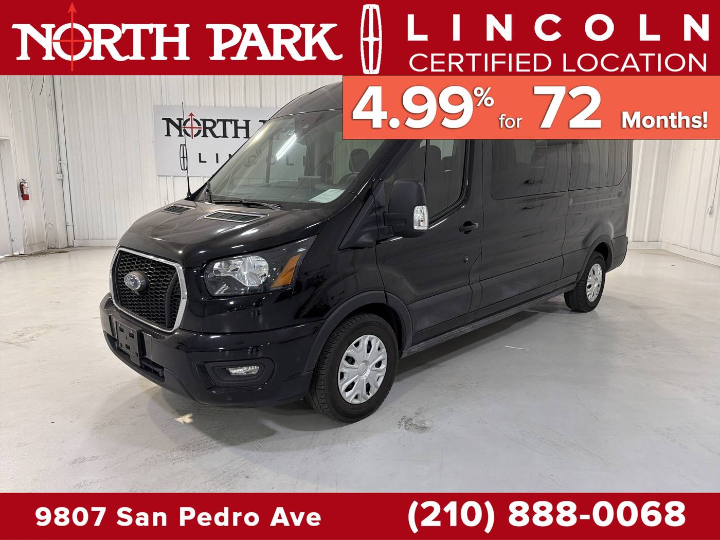 2024 Ford Transit Passenger Wagon T-350 XLT — Passenger Van — 12,568 mi — San Antonio, TX