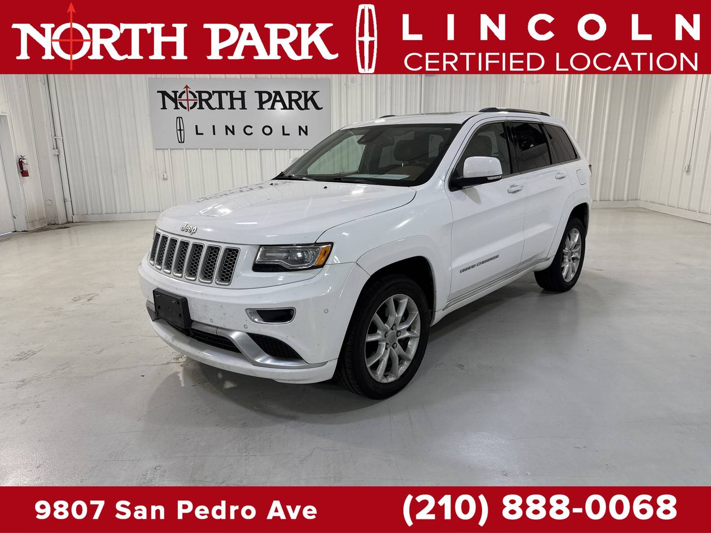 2015 Jeep Grand Cherokee Summit — SUV — 56,652 mi — San Antonio, TX