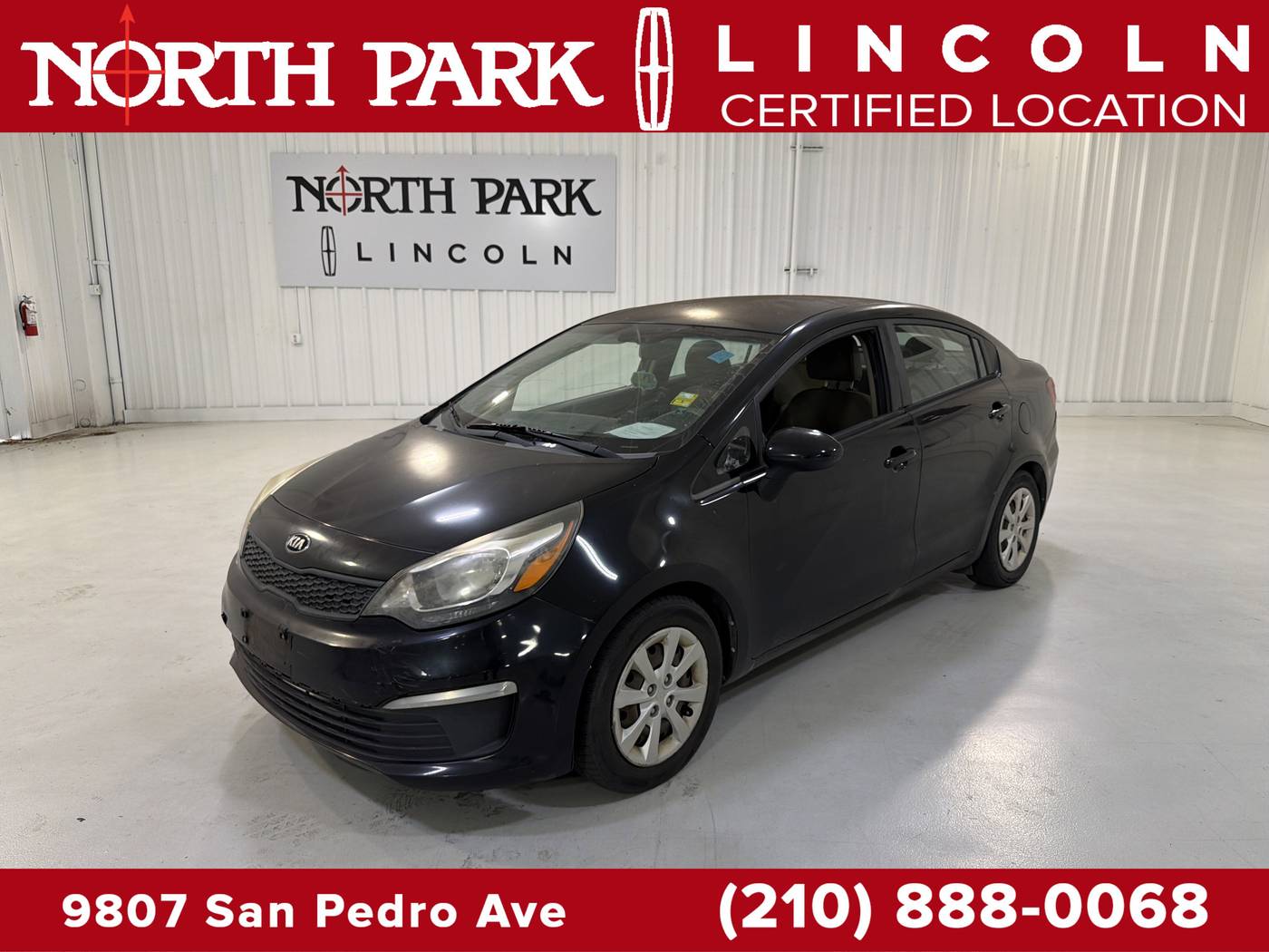 2016 Kia Rio LX — Sedan — 110,772 mi — San Antonio, TX