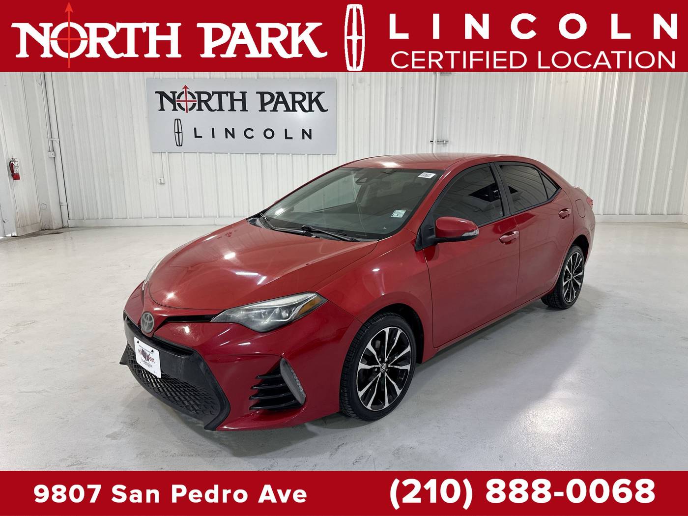 2017 Toyota Corolla SE — Sedan — 153,322 mi — San Antonio, TX