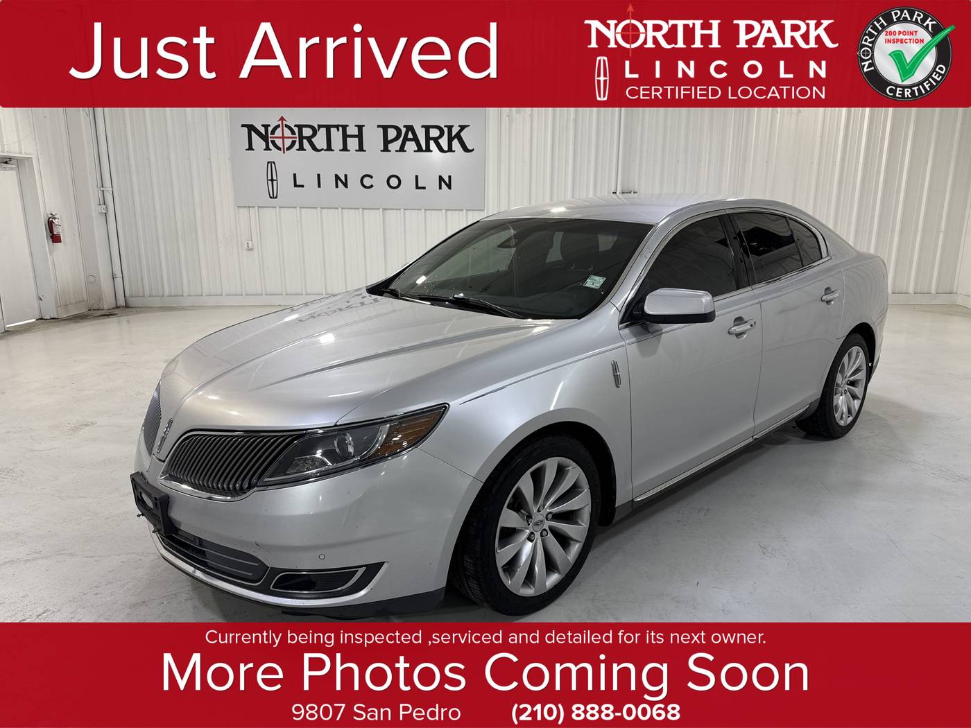 2013 Lincoln MKS Standard — Sedan — 104,338 mi — San Antonio, TX