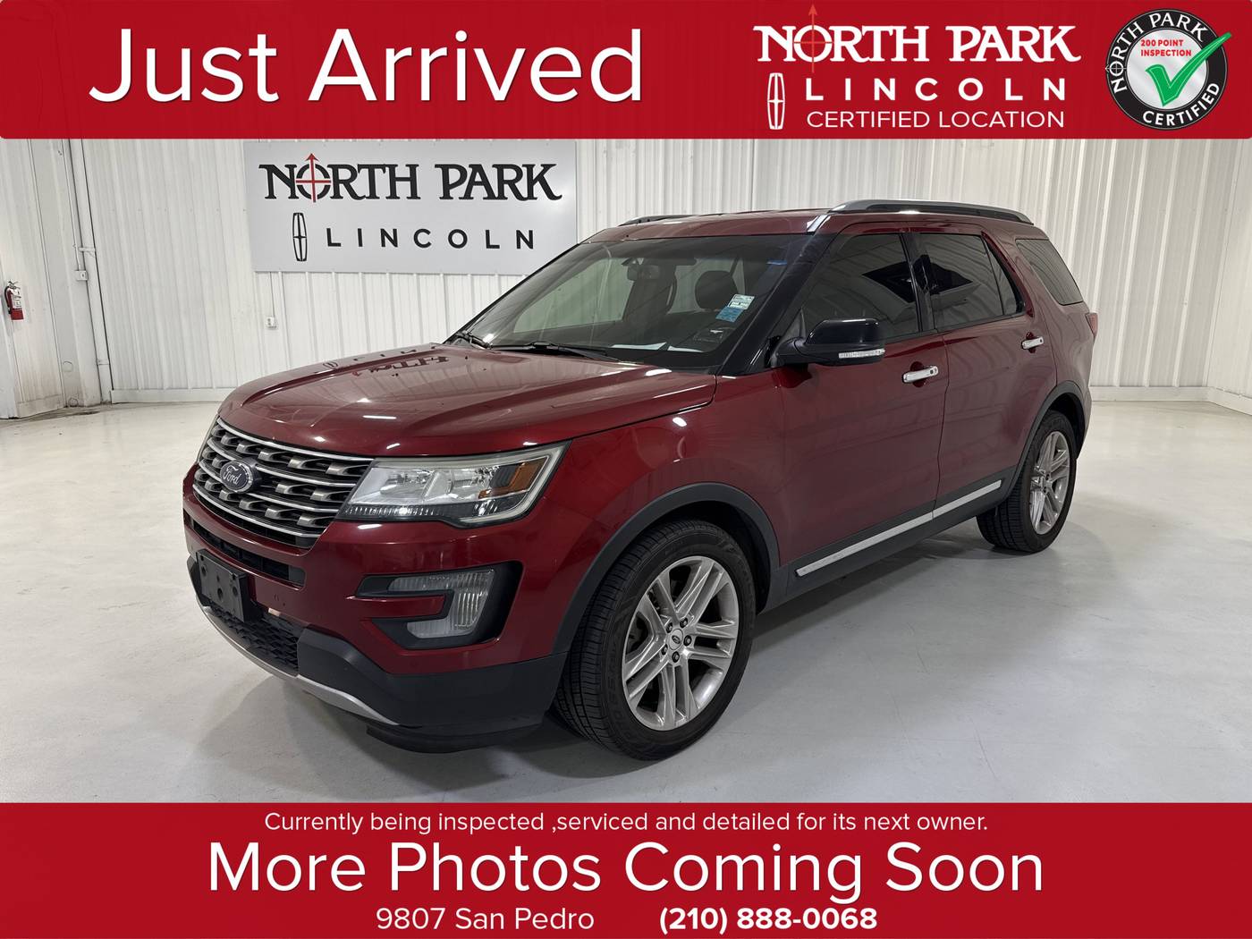 2016 Ford Explorer XLT — SUV — 158,196 mi — San Antonio, TX