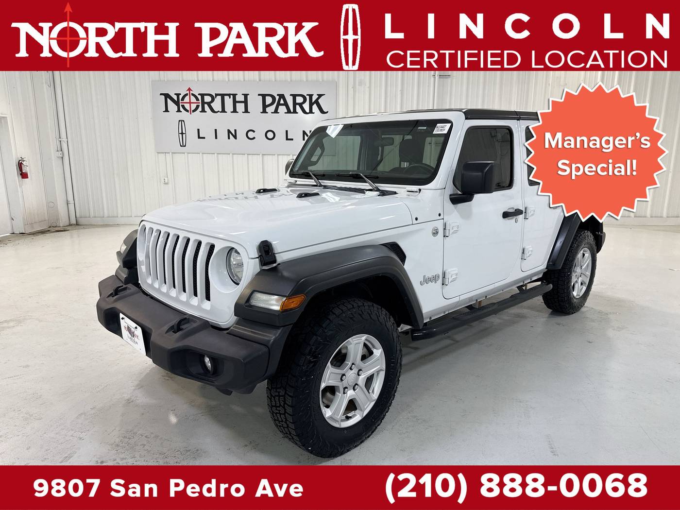 2020 Jeep Wrangler Sport S — SUV — 47,688 mi — San Antonio, TX