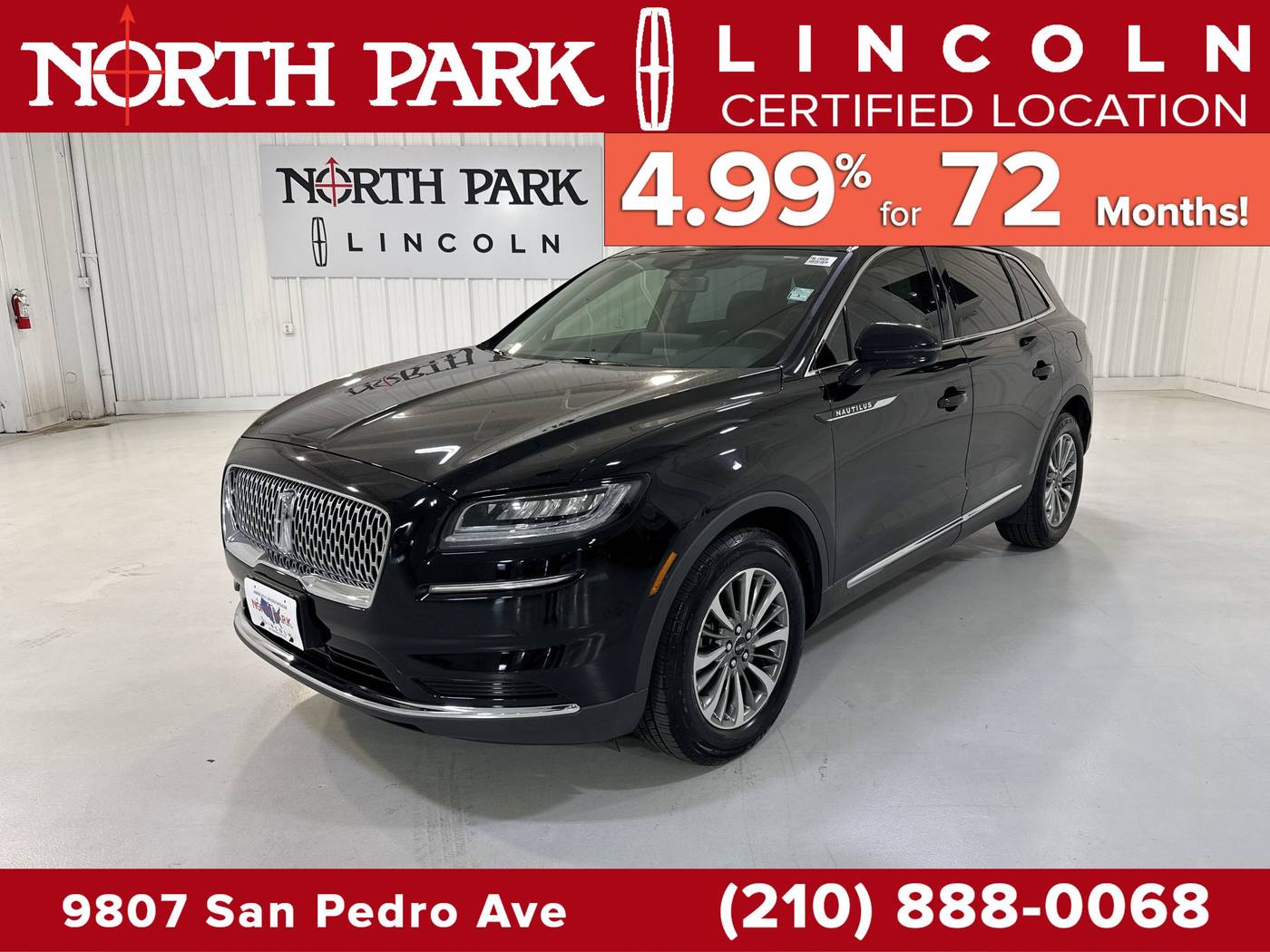 2022 Lincoln Nautilus Standard — SUV — 54,802 mi — San Antonio, TX