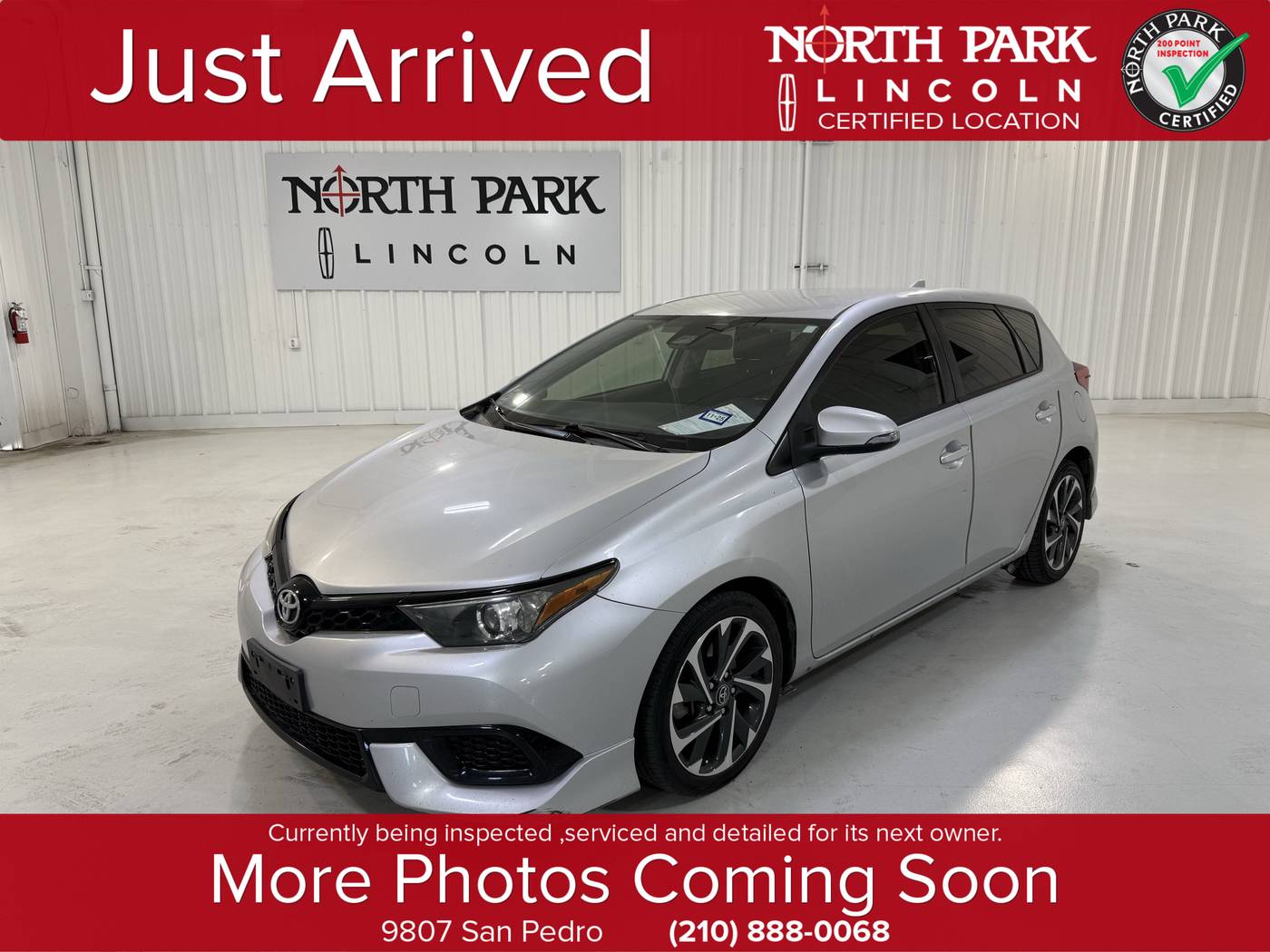 2017 Toyota Corolla iM iM — Hatchback — 96,743 mi — San Antonio, TX