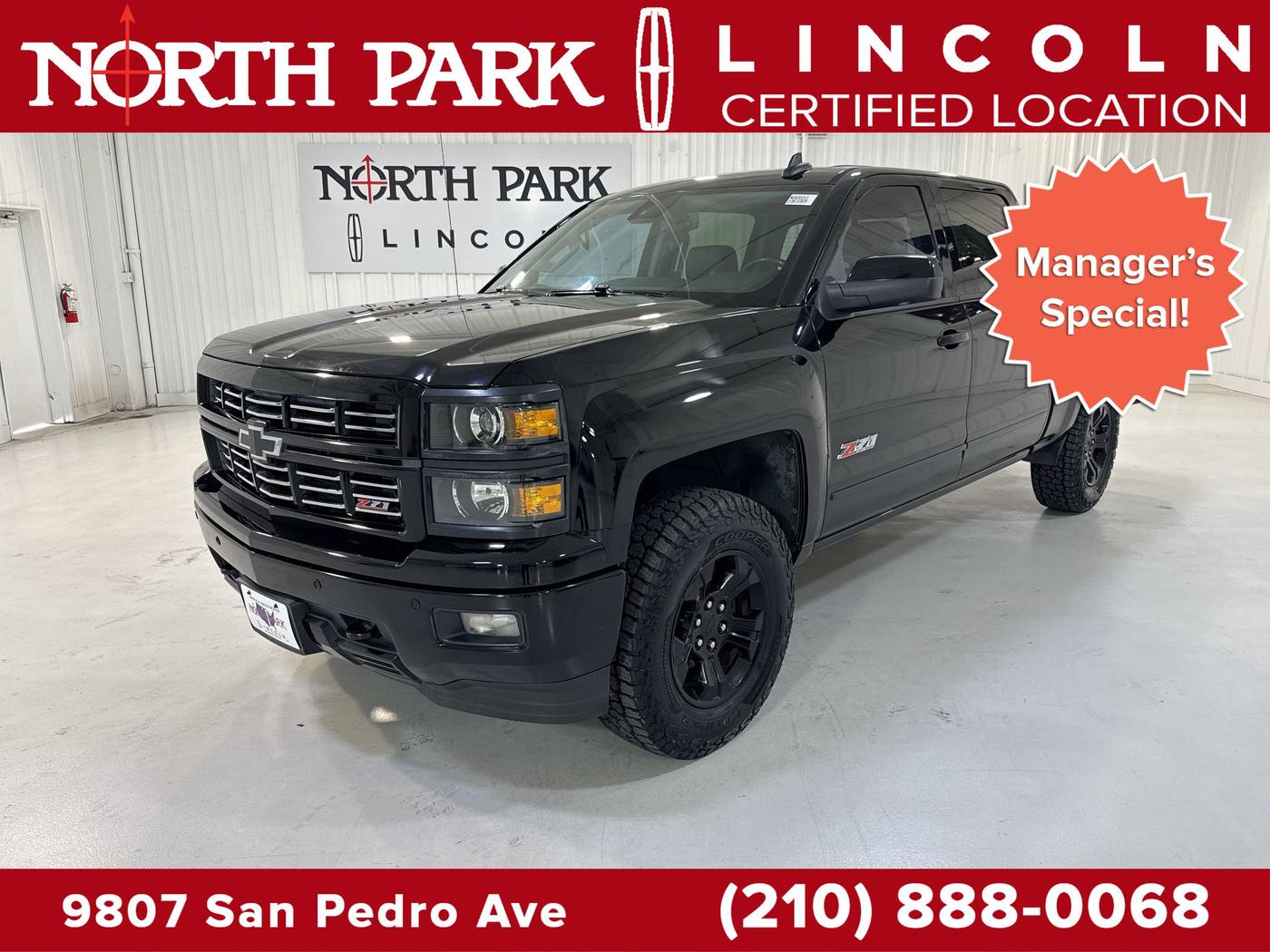 2015 Chevrolet Silverado 1500 LTZ — Pickup Truck — 90,553 mi — San Antonio, TX