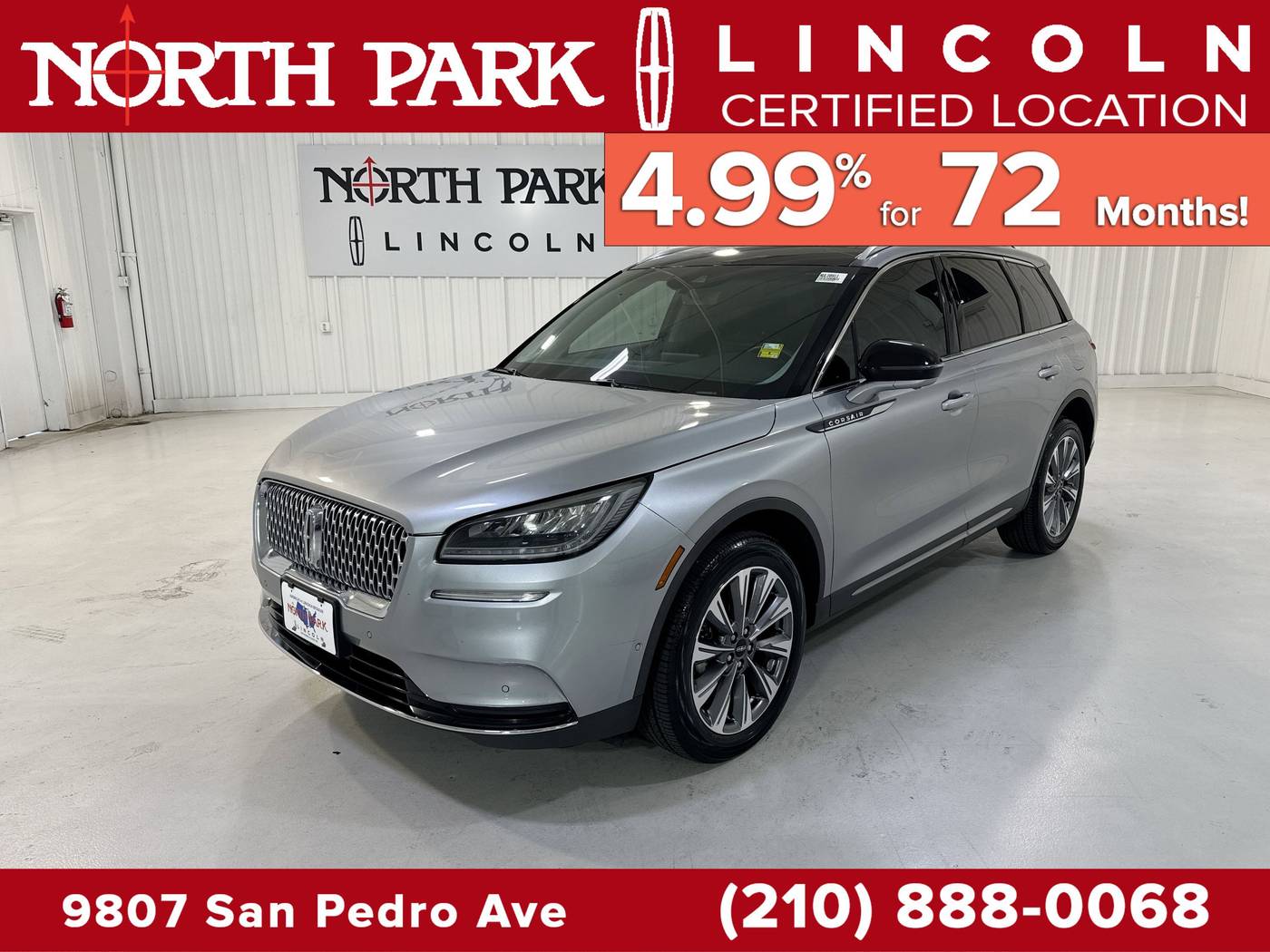 2022 Lincoln Corsair Reserve — SUV — 44,787 mi — San Antonio, TX