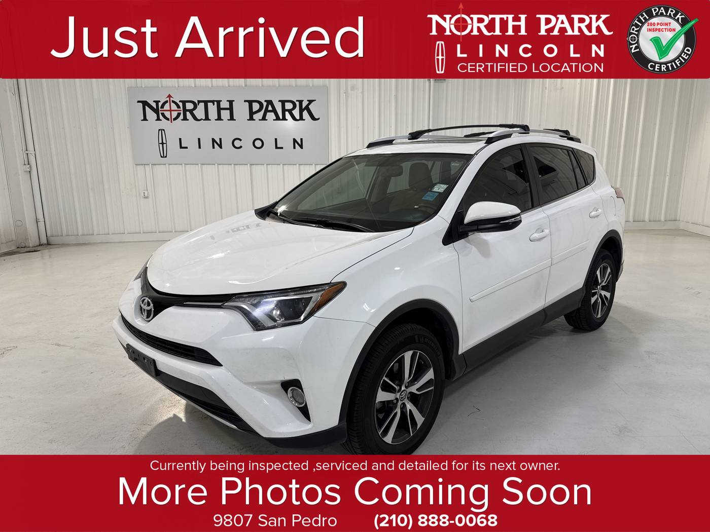 2016 Toyota RAV4 XLE — SUV — 66,345 mi — San Antonio, TX