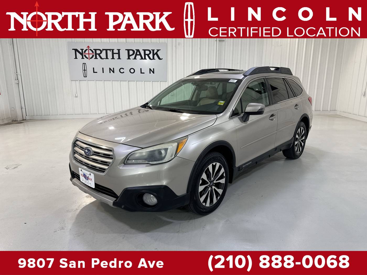 2015 Subaru Outback 2.5i Limited — SUV — 112,051 mi — San Antonio, TX