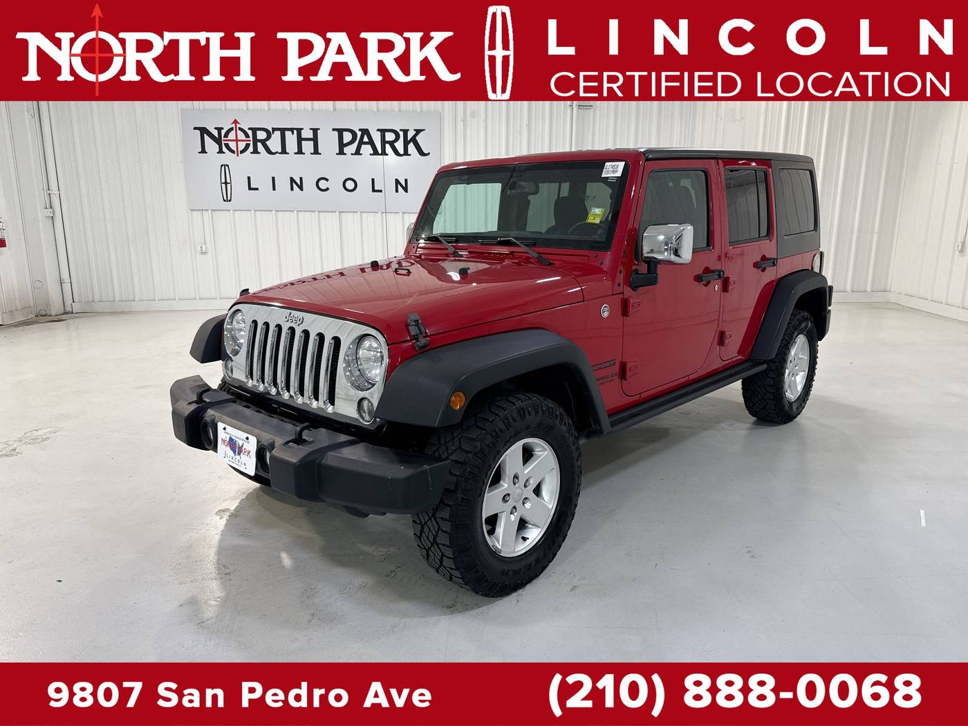 2014 Jeep Wrangler Sport — SUV — 119,597 mi — San Antonio, TX