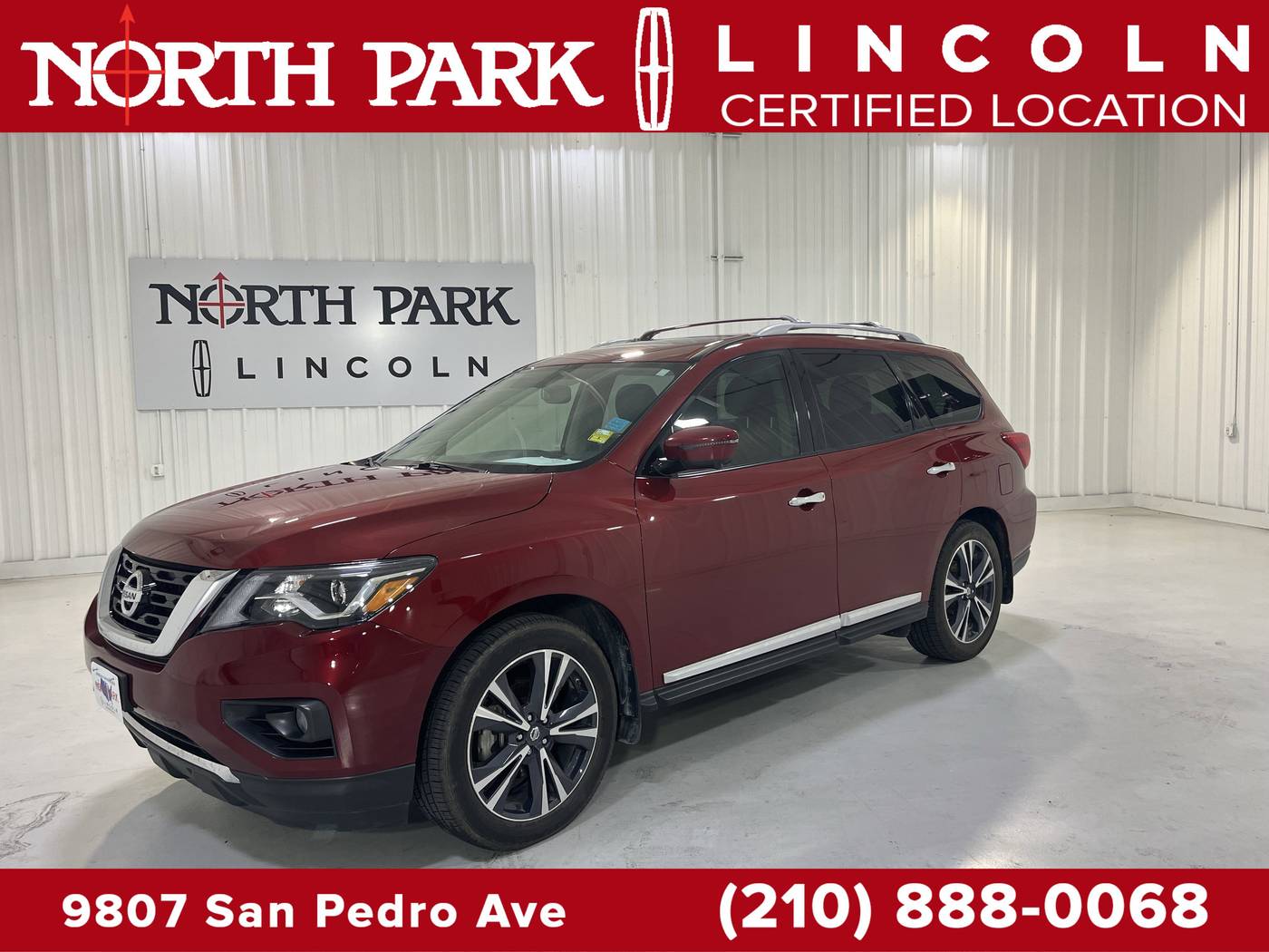 2018 Nissan Pathfinder Platinum — SUV — 98,097 mi — San Antonio, TX
